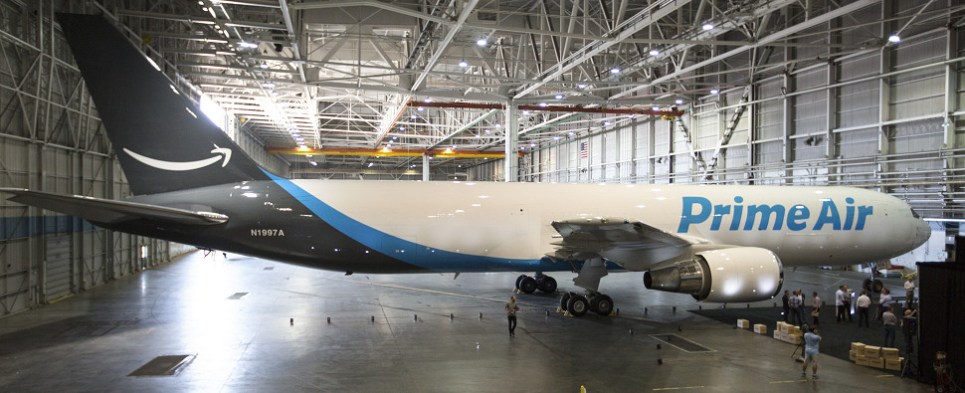 Amazon is using dedicated air fleet to move shipments of export cargo and import cargo in international trade.