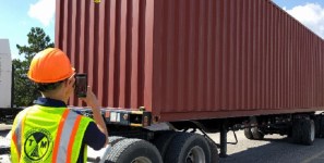 Software helps document damage to container shipments of export cargo and import cargo in international trade.